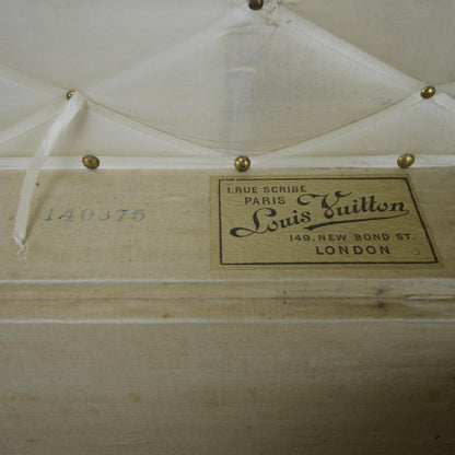 Louis Vuitton Malle Cabine Antique Steamer Trunk 13 of 15
