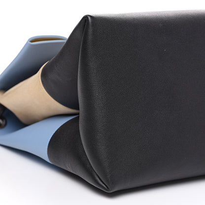 Celine Calfskin Suede All Soft Shoulder Bag Blue Lavender 7 of 8