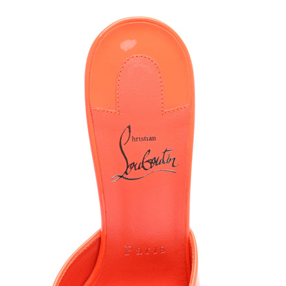 Christian Louboutin Patent Me Dolly 100 Sandals 37 Fluo Orange 7 of 7