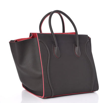 Celine Baby Grained Calfskin Medium Phantom Luggage Dark Taupe 5 of 16