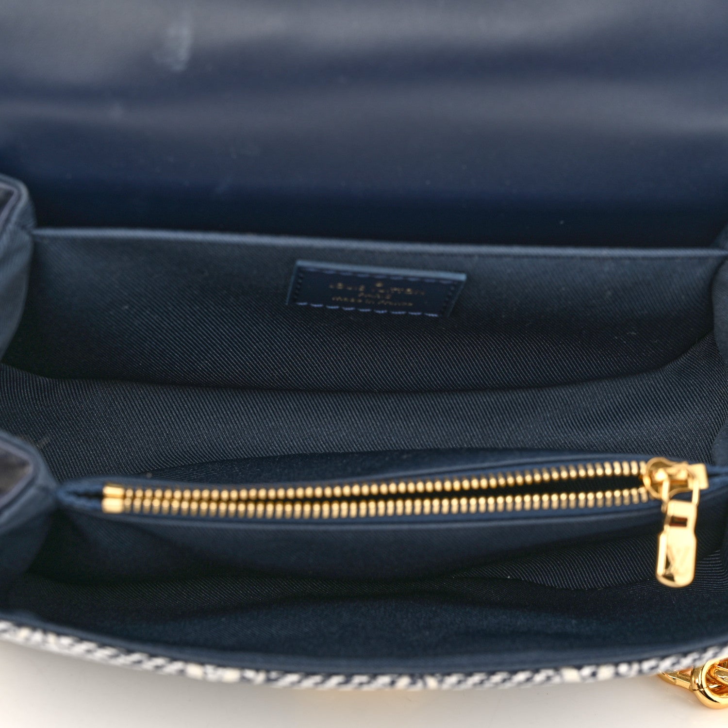 Louis Vuitton Monoglam Pochette Metis East West Blue 5 of 10