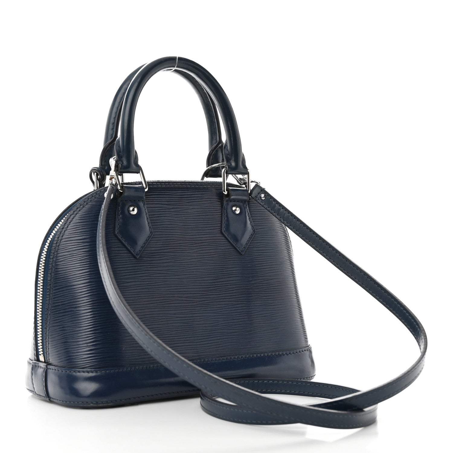 Louis Vuitton Epi Alma BB Indigo 3 of 11