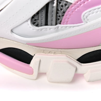 Balenciaga Mesh Rubber Bi-Color Womens Track Sneakers 40 White Pink Grey 7 of 9