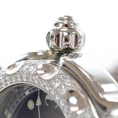 Chopard Stainless Steel Alligator Diamond Bezel Ruby Yellow Blue Sapphire 39mm Happy Sport Fish Quartz Watch Blue 7 of 7