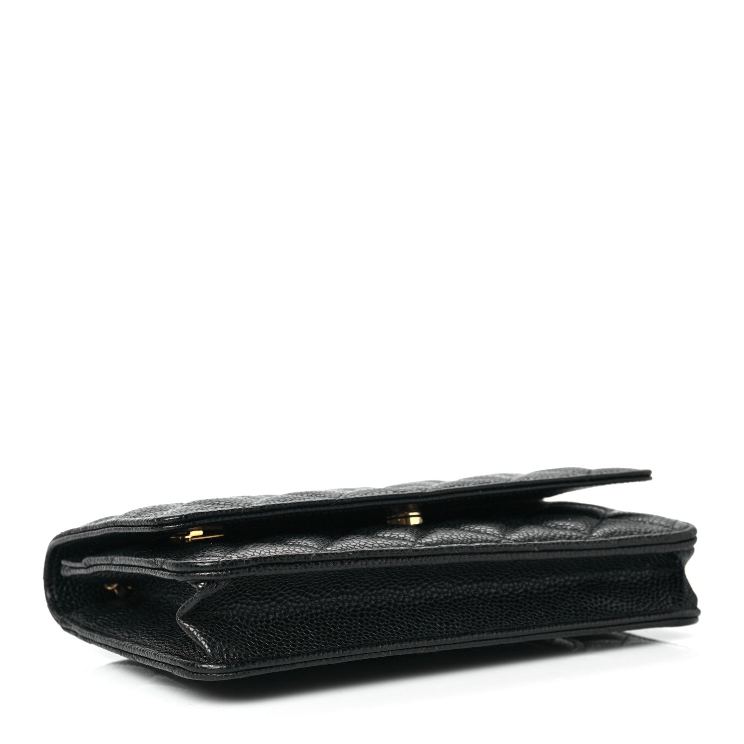 Chanel Caviar Quilted Wallet On Chain WOC Black 4 of 11