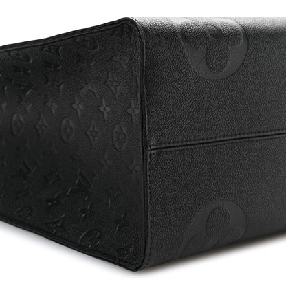 Louis Vuitton Empreinte Monogram Giant Onthego GM Black 8 of 10