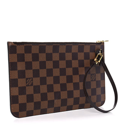 Louis Vuitton Damier Ebene Neverfull MM GM Pochette 3 of 7