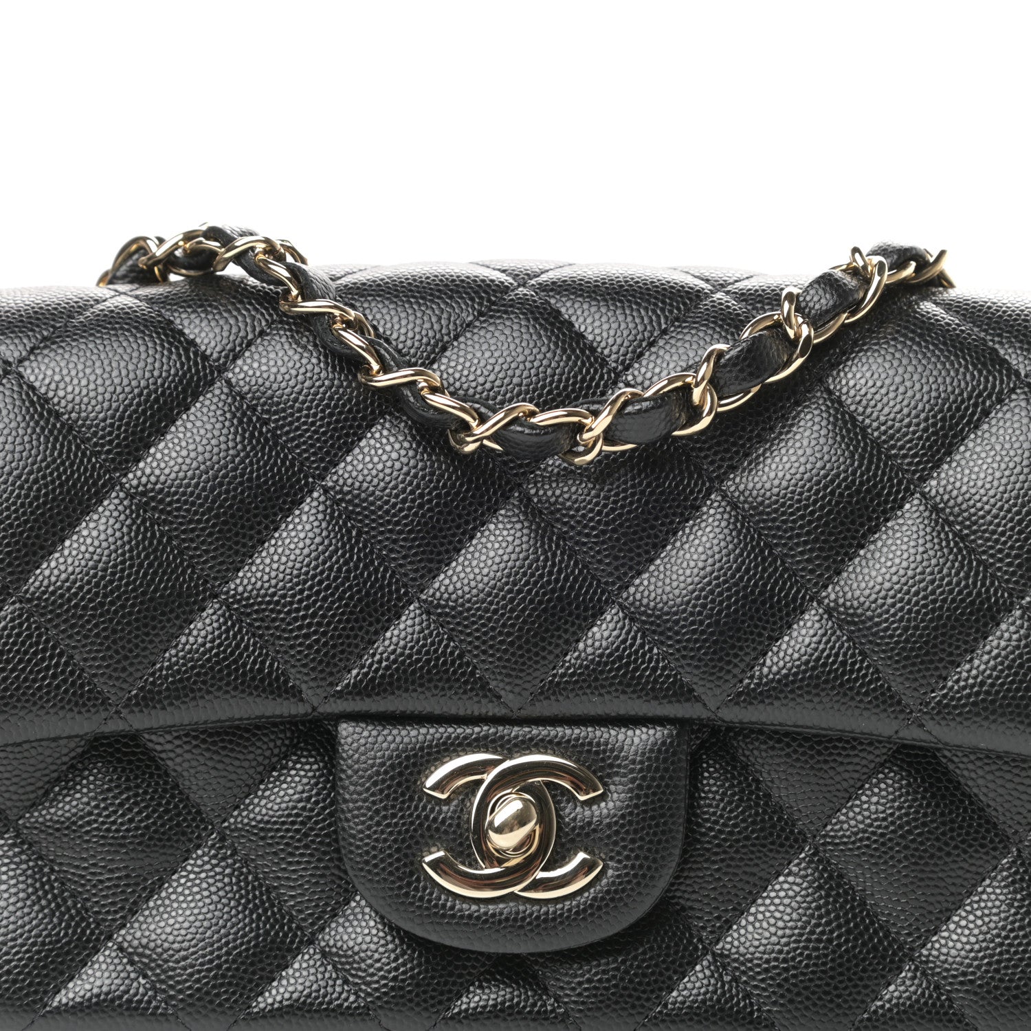Chanel Caviar Quilted Mini Rectangular Flap Black 10 of 10