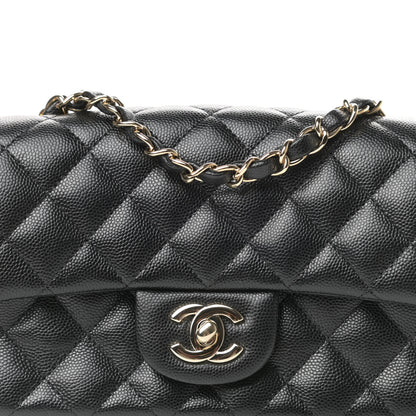 Chanel Caviar Quilted Mini Rectangular Flap Black 10 of 10