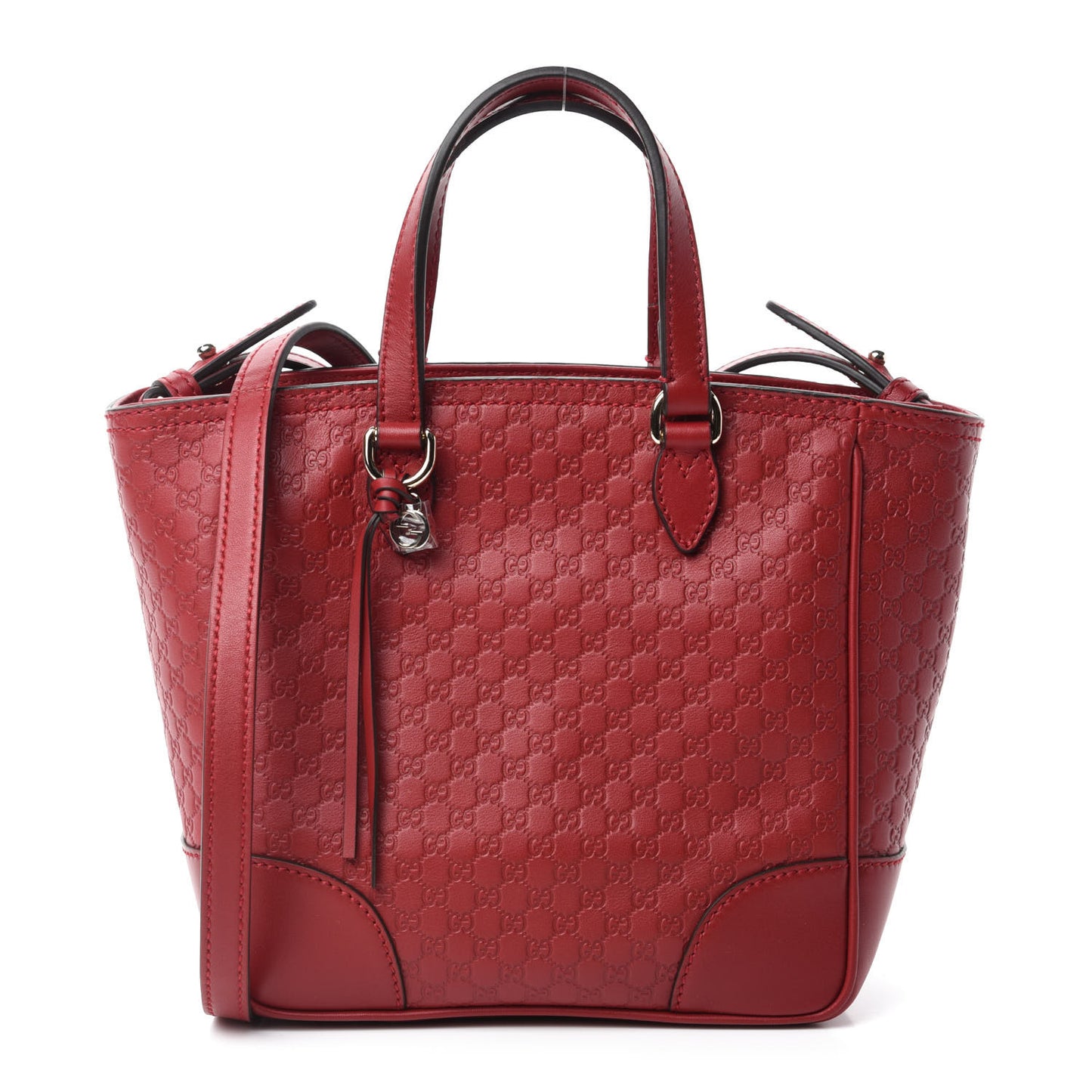 Microguccissima Small Bree Tote Red
