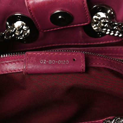 Christian Dior Lambskin Cannage Chri Chri Tote Fuchsia 6 of 24