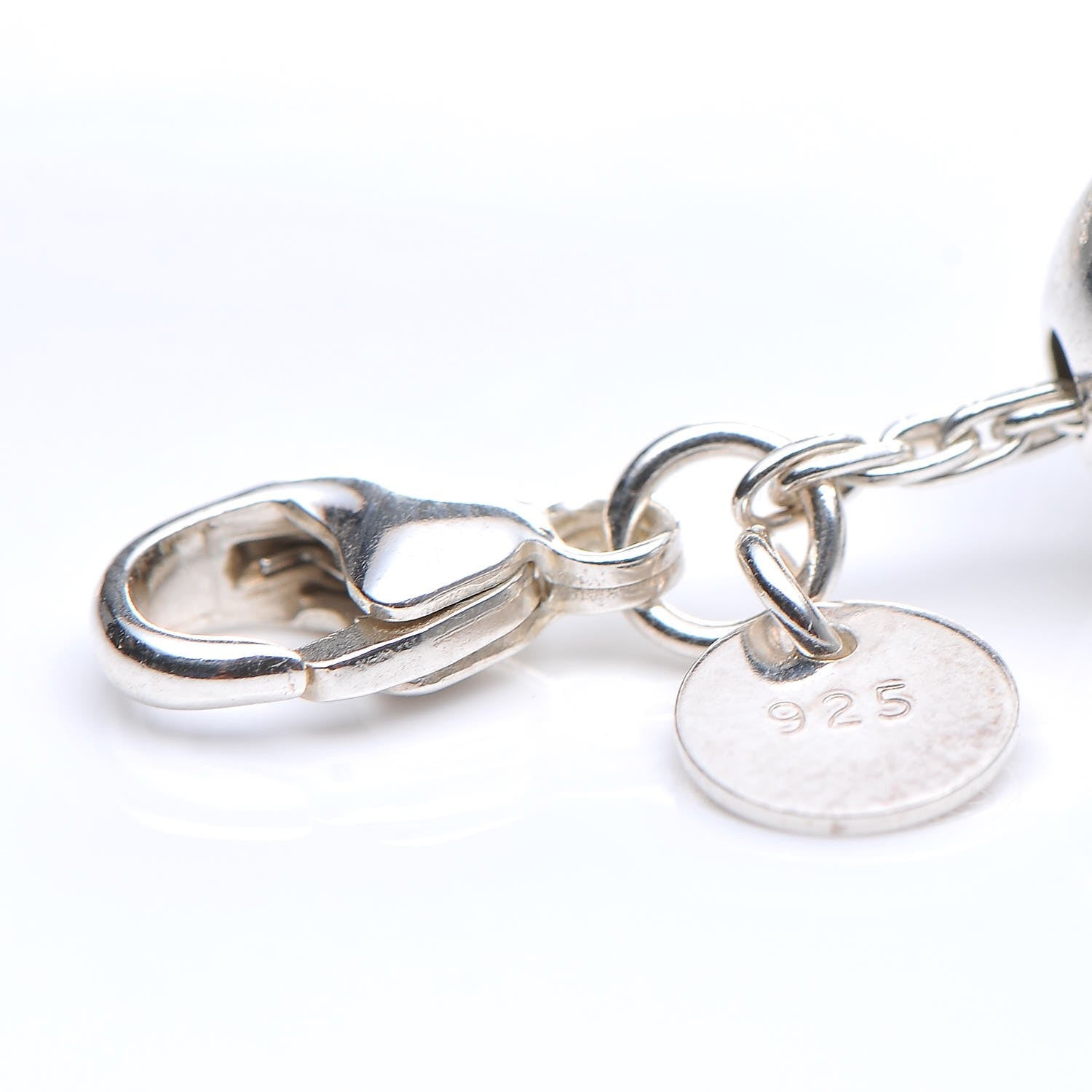 Tiffany Sterling Silver 10mm HardWear Ball Bracelet 4 of 4