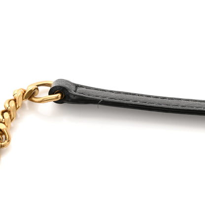 Saint Laurent Calfskin Monogram Sunset Chain Wallet Black 11 of 11
