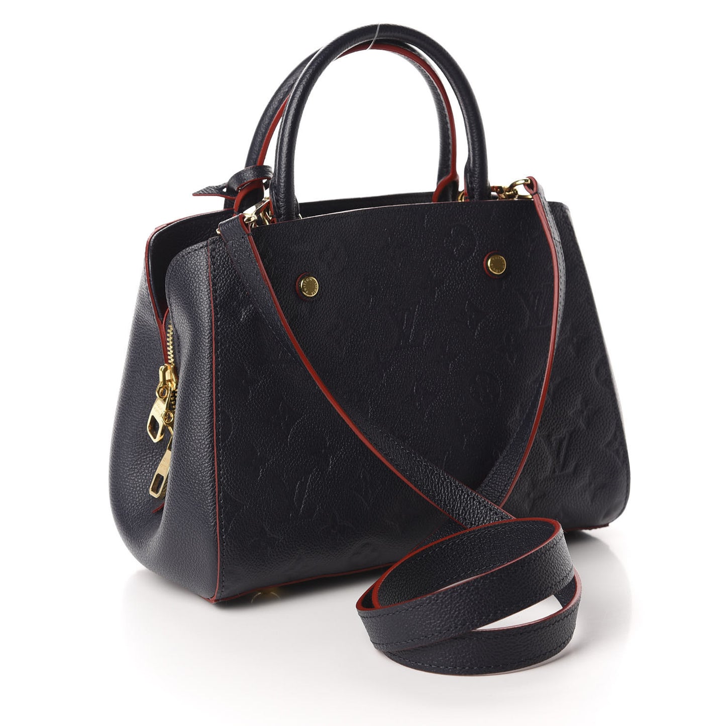 Empreinte Montaigne BB Marine Rouge