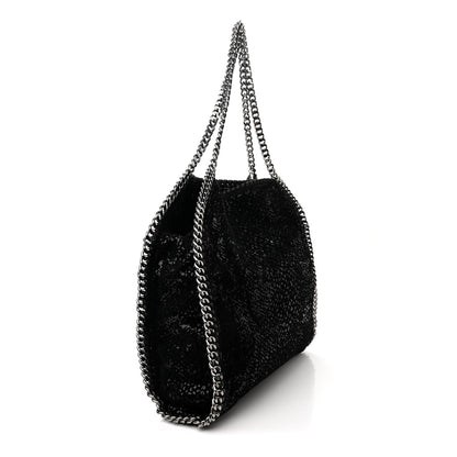 Stella McCartney Sequin Small Falabella Tote Black 3 of 11