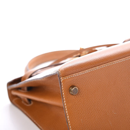 Hermes Courchevel Kelly Sellier 28 Gold 48 of 50