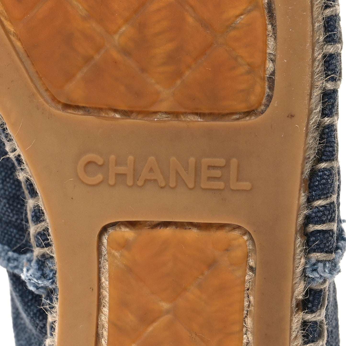Canvas CC Espadrilles 36 Navy Black