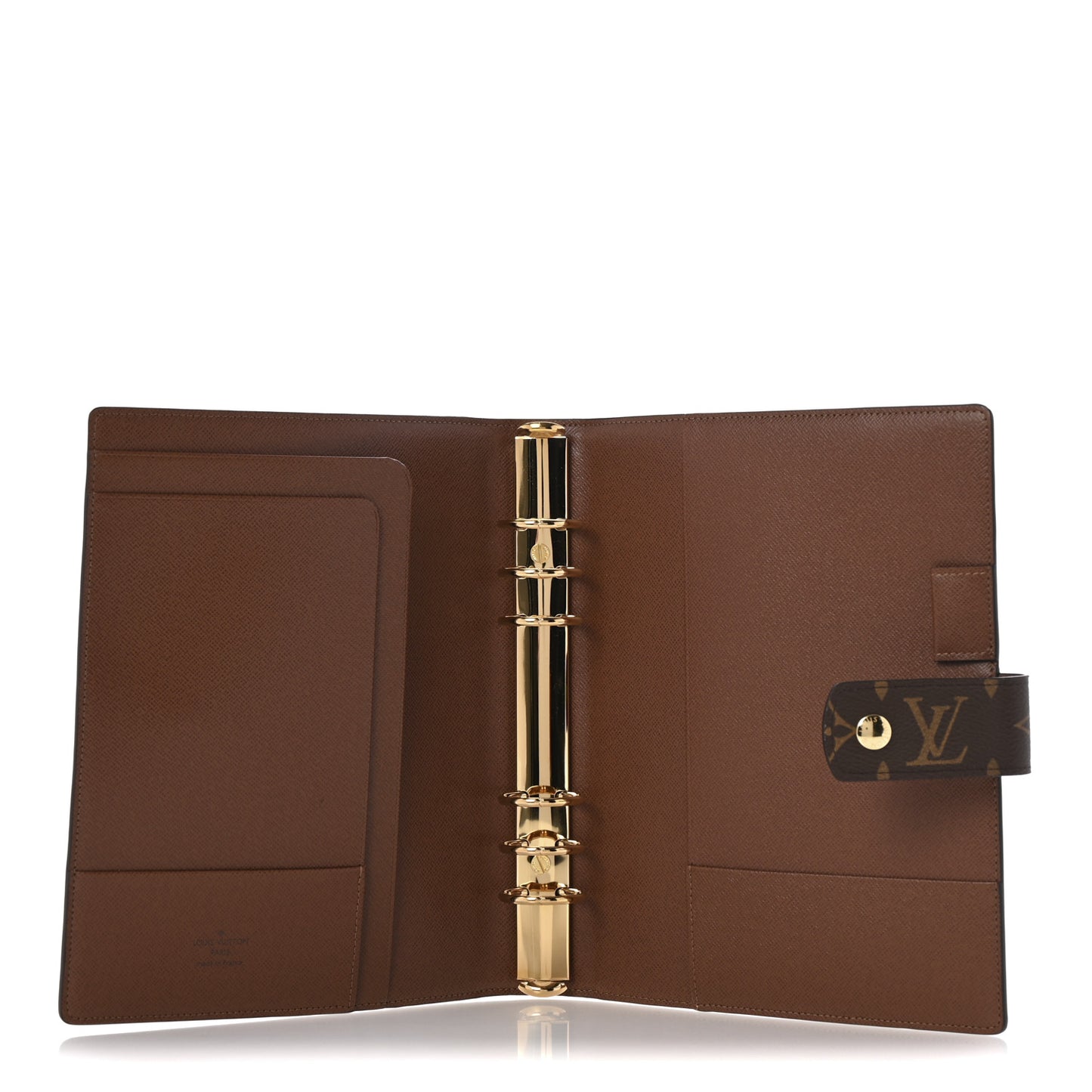 Monogram Large Ring Agenda Cover