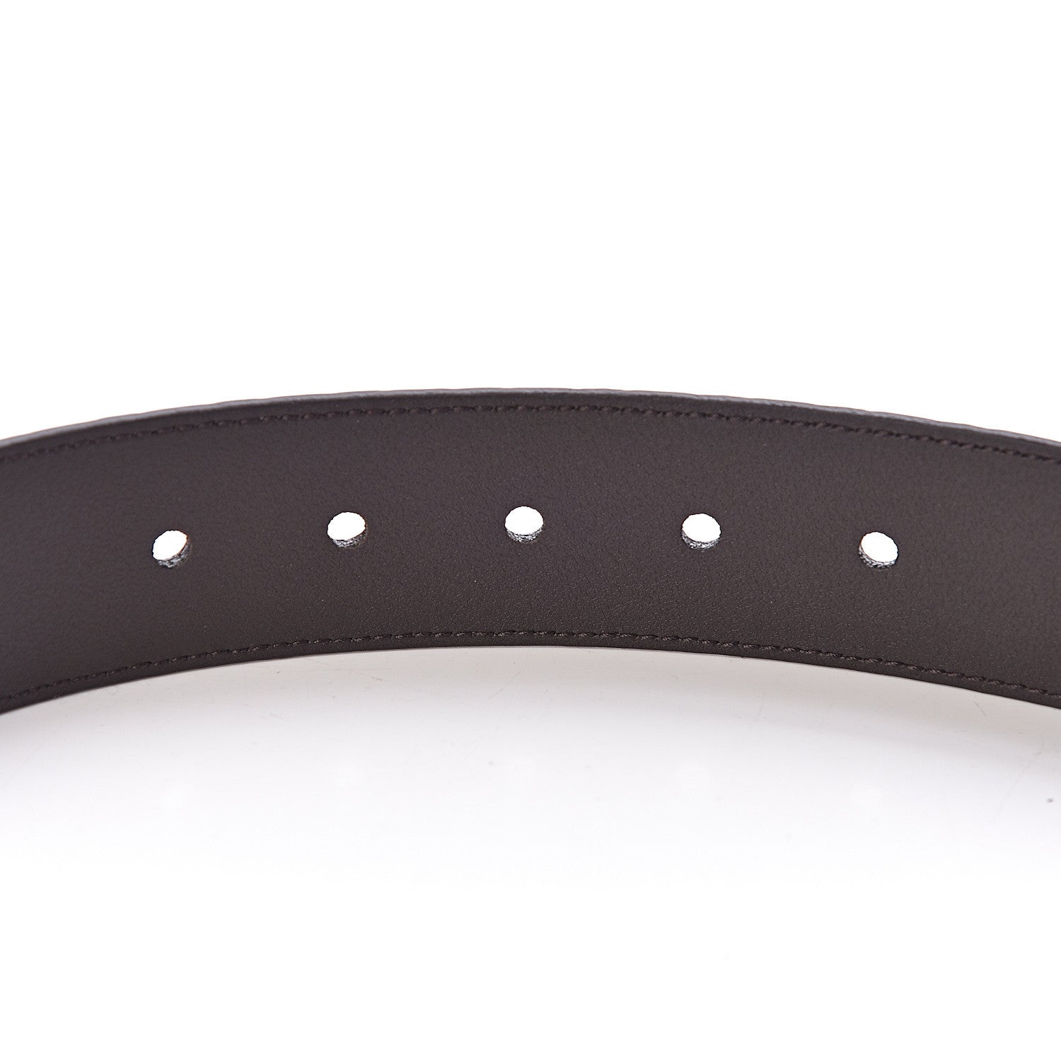 Gucci Microguccissima Belt 105 42 Dark Brown 5 of 6