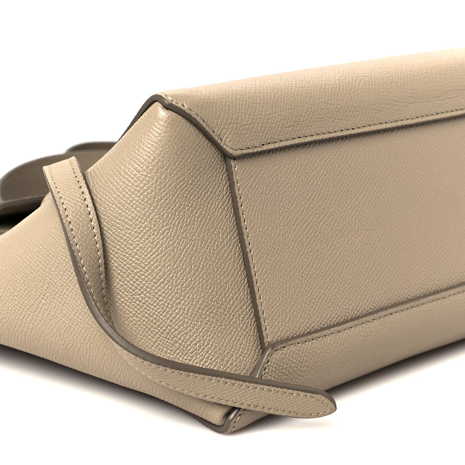 Celine Grained Calfskin Nano Belt Bag Light Taupe 10 of 12