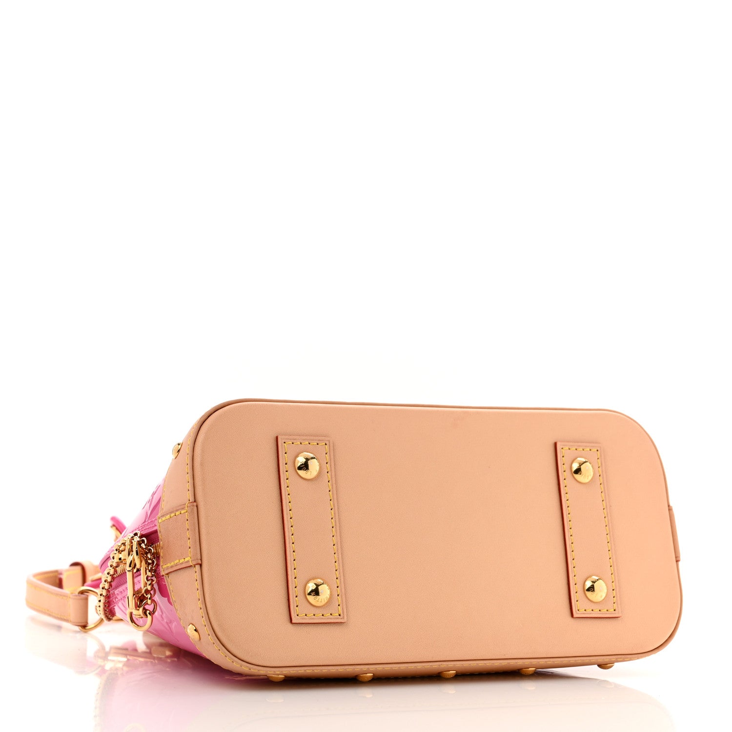 Louis Vuitton Vernis Alma BB Neon Pink 4 of 13