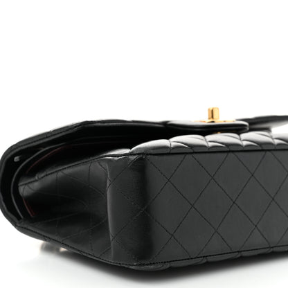 Chanel Lambskin Quilted Small Double Flap Black 9 of 10