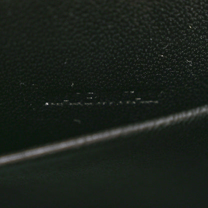 Balenciaga Shiny Calfskin Monochrome Crocodile Embossed Small Hourglass Evening Chain Bag Black 7 of 11