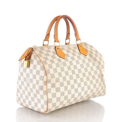 Louis Vuitton Damier Azur Speedy 30 3 of 9