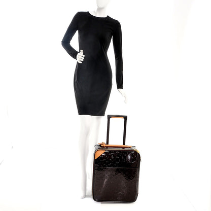 Louis Vuitton Vernis Pegase 45 Rolling Luggage Amarante 2 of 7