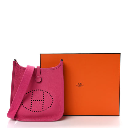 Hermes Taurillon Clemence Evelyne TPM Rose Mexico 9 of 9