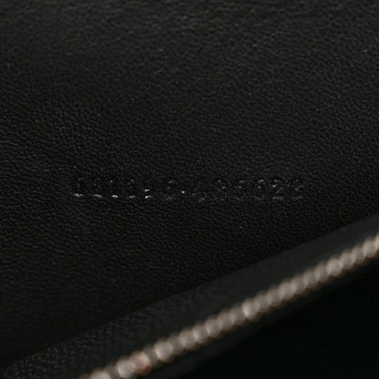 Balenciaga X GUCCI Canvas Boarded Plutone Calfskin Flora Logo Print Medium Hourglass Top Handle Bag White Multicolor Black 11 of 14