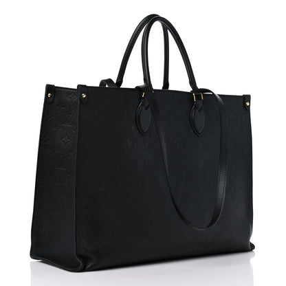 Louis Vuitton Empreinte Monogram Giant Onthego GM Black 3 of 14