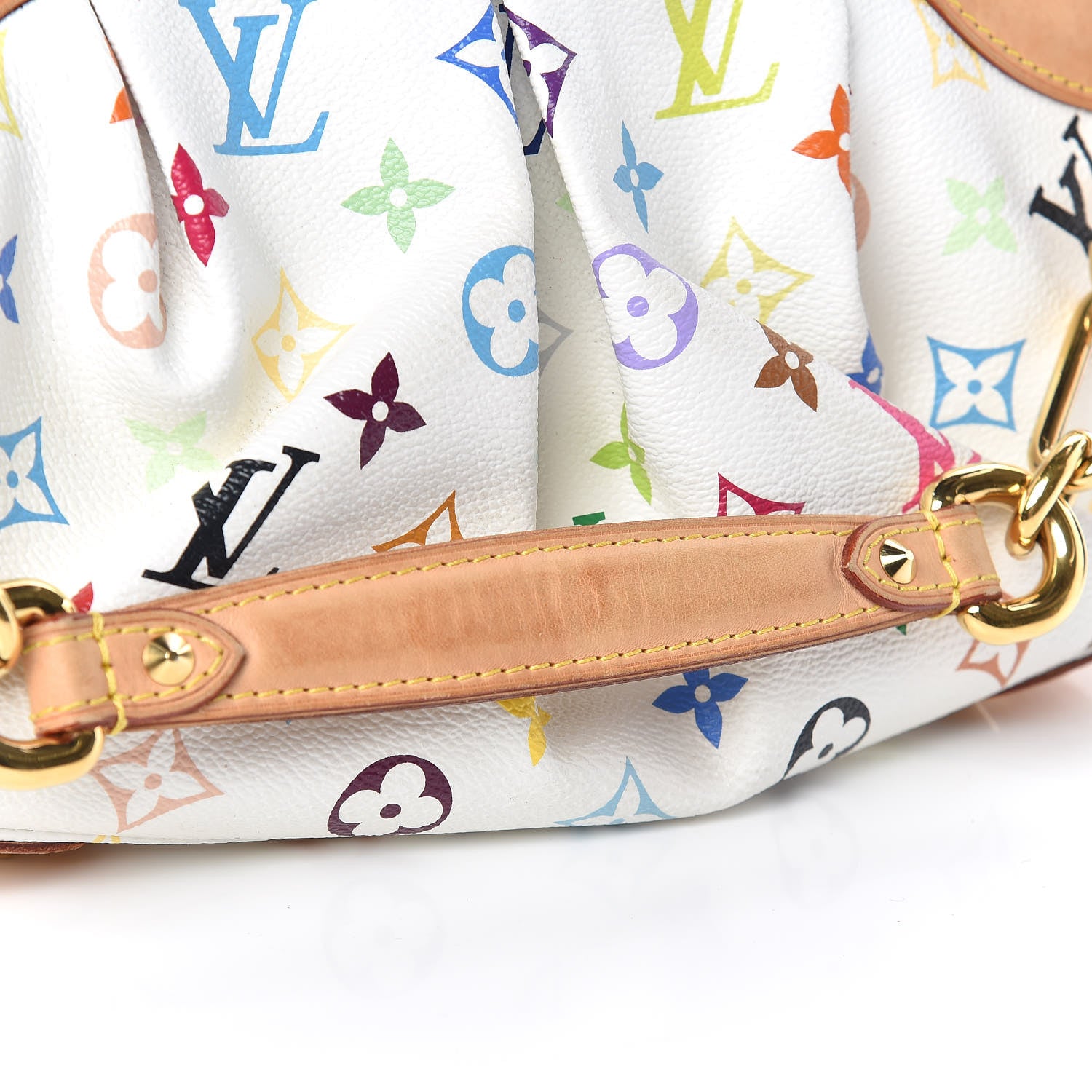 Louis Vuitton Monogram Multicolor Judy PM White 9 of 9
