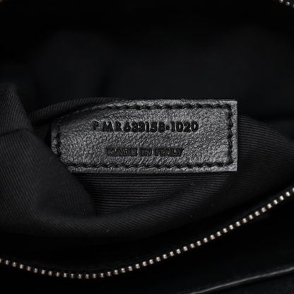 Saint Laurent Crinkled Calfskin Matelasse Monogram Medium Niki Chain Satchel Tan Brown 7 of 8