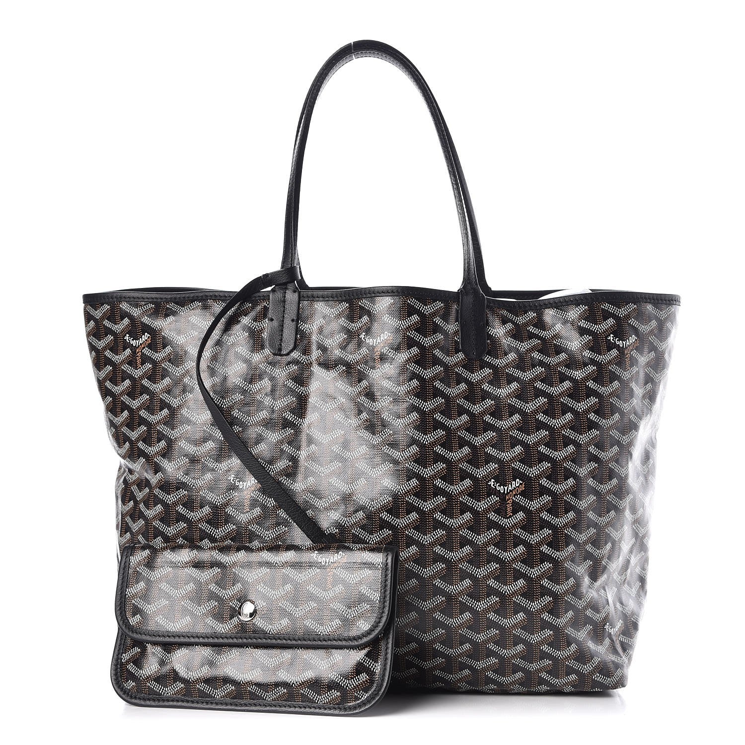 Goyard Goyardine Saint Louis PM Black 1 of 11