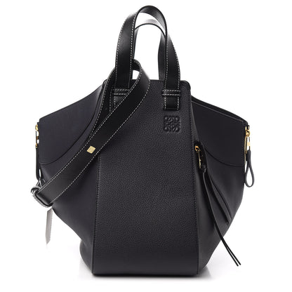 Loewe Calfskin Small Hammock Shoulder Bag Midnight Blue Black 1 of 8