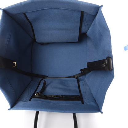 Celine Cotton Canvas Medium Phantom Luggage Blue 4 of 8