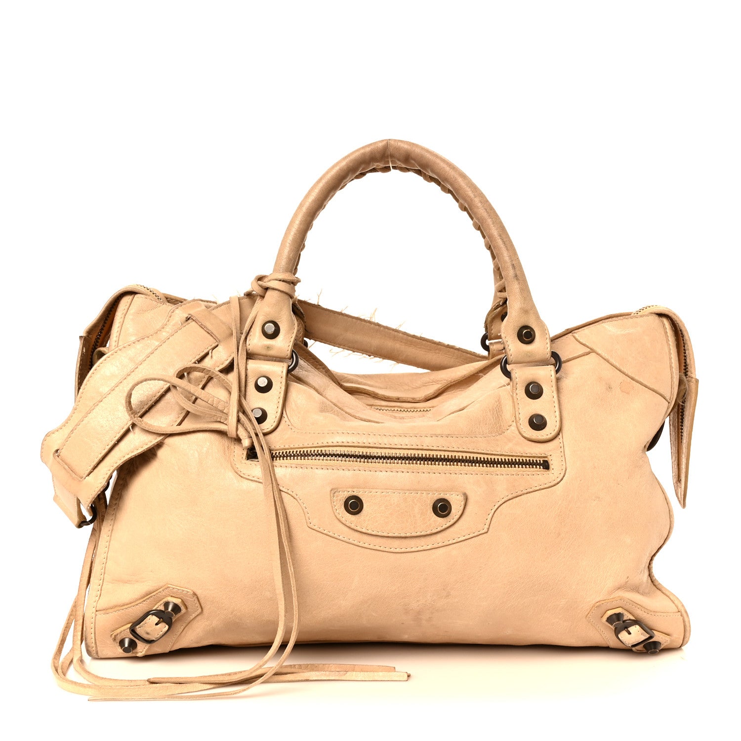 Balenciaga Agneau Classic Hardware City Sahara 1 of 16
