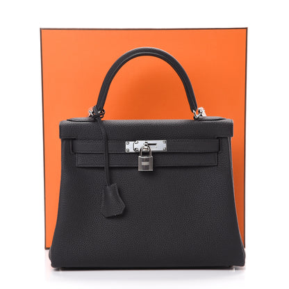 Hermes Togo Kelly Retourne 28 Black 10 of 10