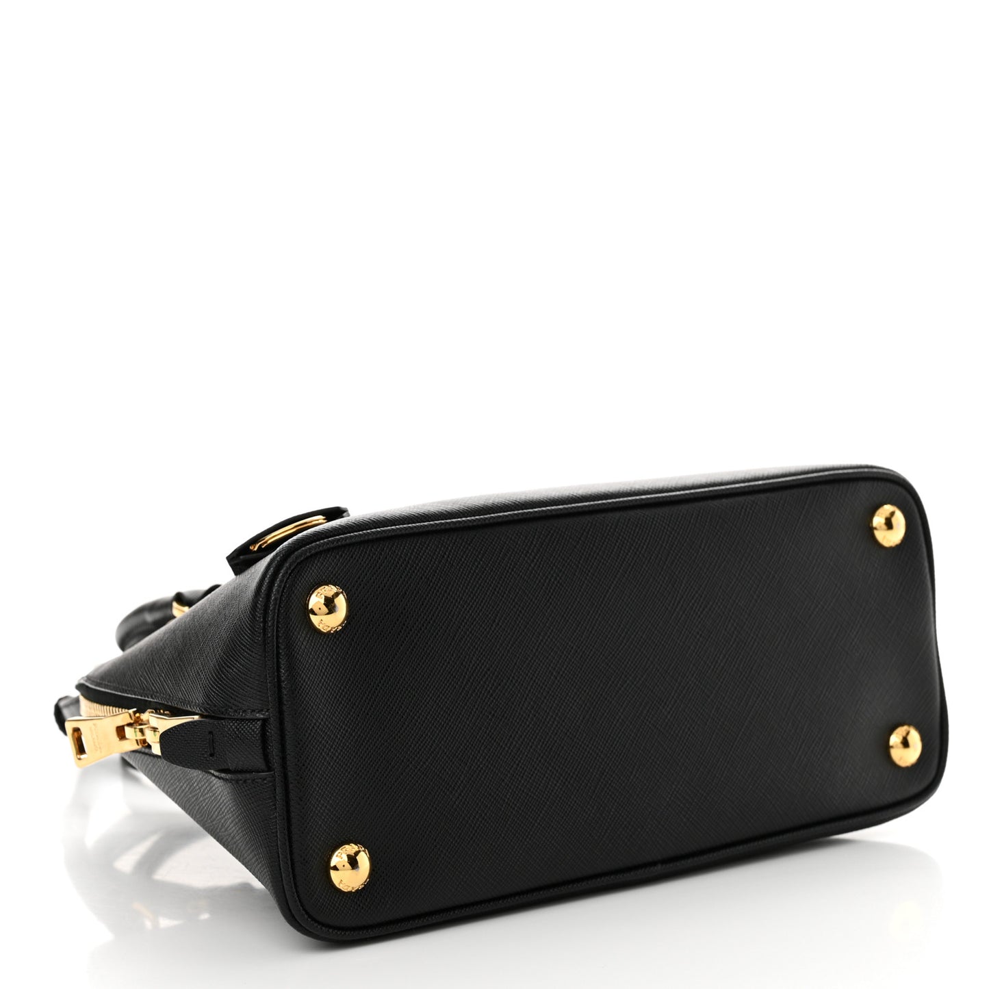 Saffiano Lux Small Promenade Tote Black
