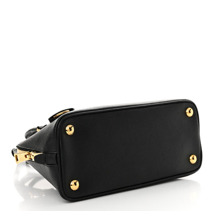 Prada Saffiano Lux Small Promenade Tote Black 4 of 11