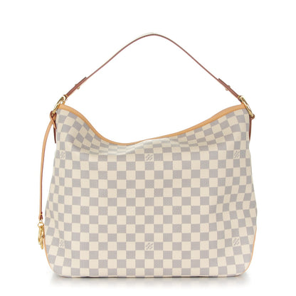 Louis Vuitton Damier Azur Delightful MM Pink 1 of 8
