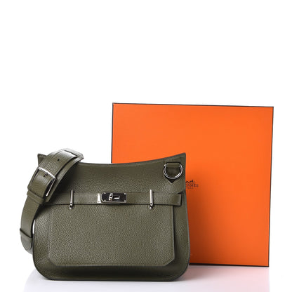 Hermes Taurillon Clemence Jypsiere 31 Vert Veronese 8 of 8