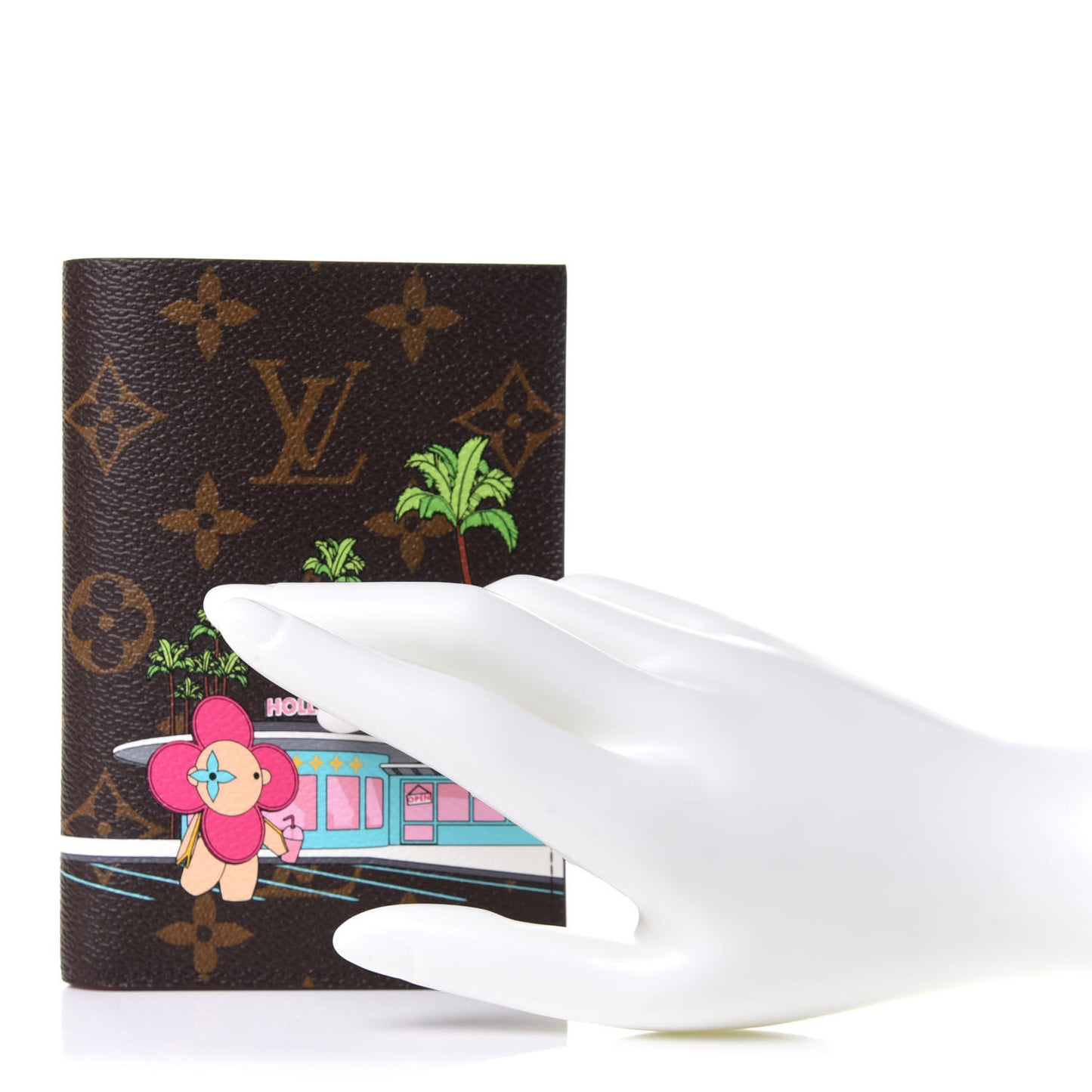 Monogram 2021 Christmas Animation Hollywood Passport Cover Fuchsia