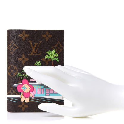 Louis Vuitton Monogram 2021 Christmas Animation Hollywood Passport Cover Fuchsia 2 of 8
