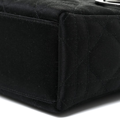 Christian Dior Satin Patent Cannage Mini Lady Dior Black 8 of 11