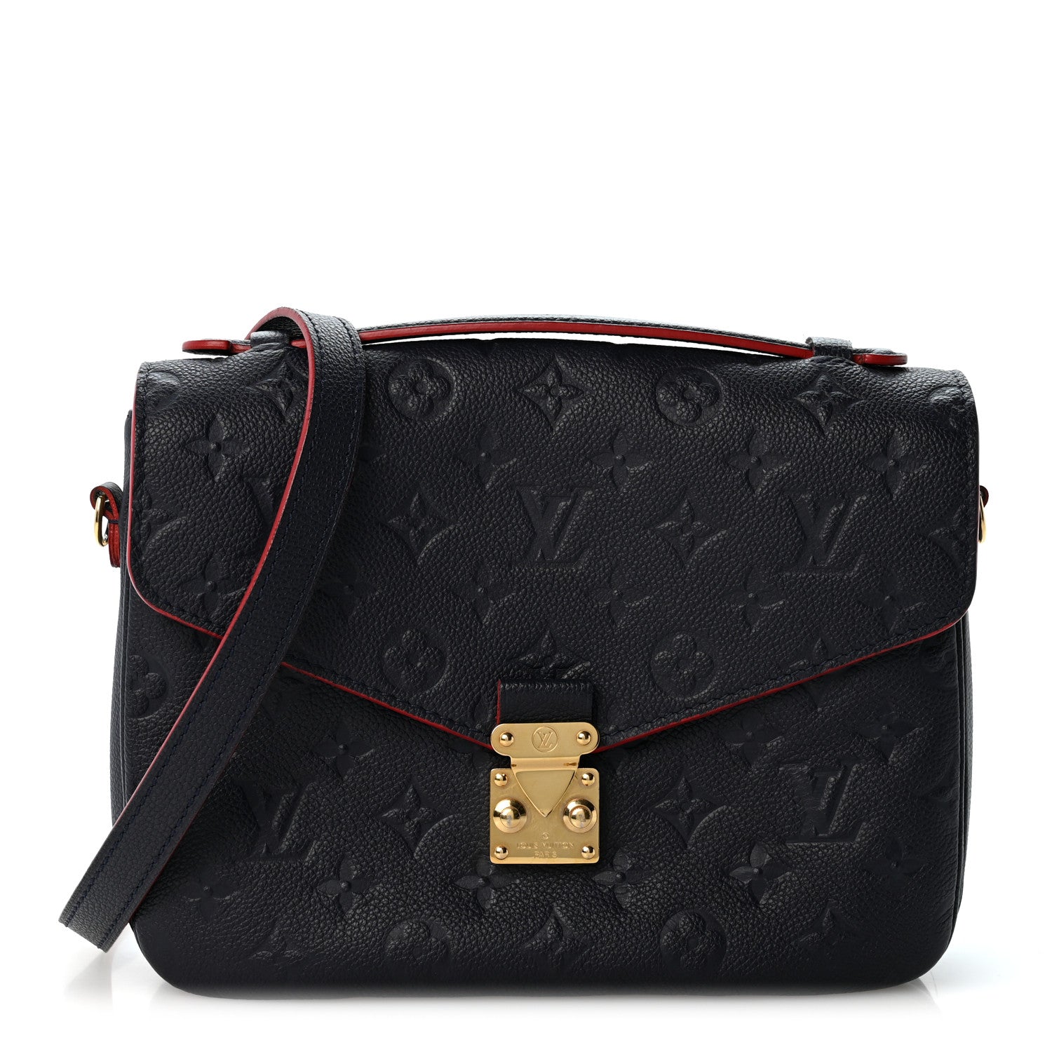 Louis Vuitton Empreinte Pochette Metis Marine Rouge 1 of 14
