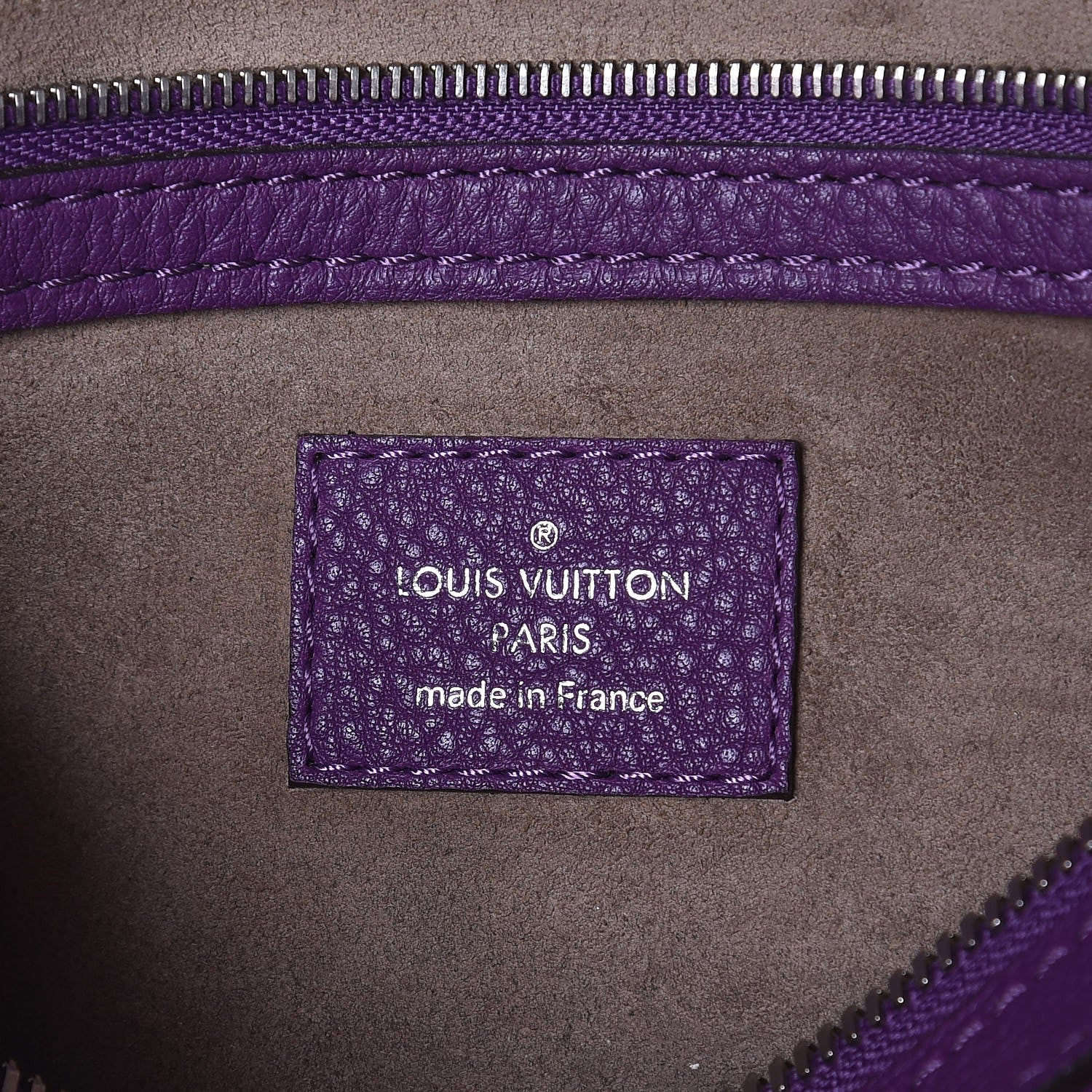 Louis Vuitton Veau Cachemire SC Bag BB Violet 6 of 12