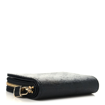 Louis Vuitton Lizard Monogram Wallet Black 4 of 8