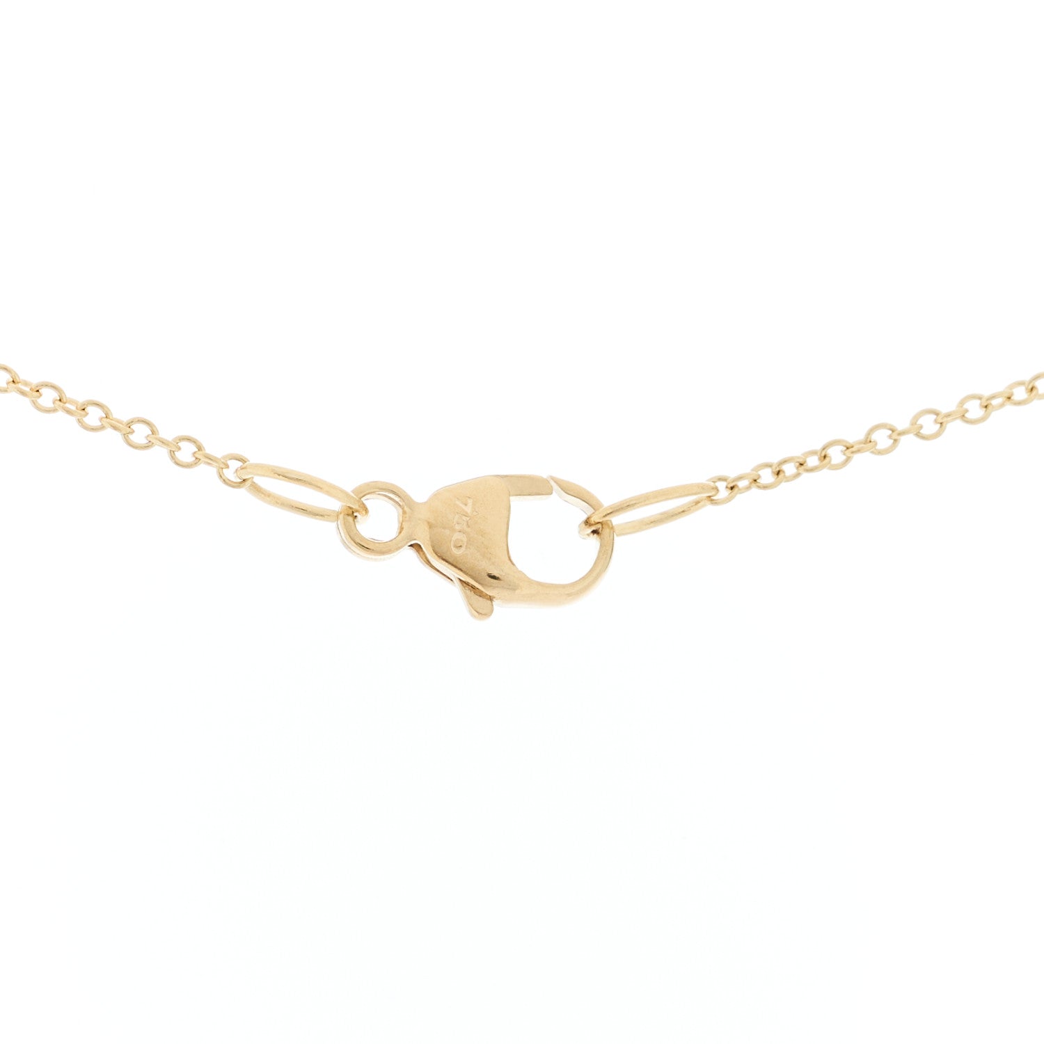 David Yurman 18K Yellow Gold 1mm Chain Necklace 5 of 5